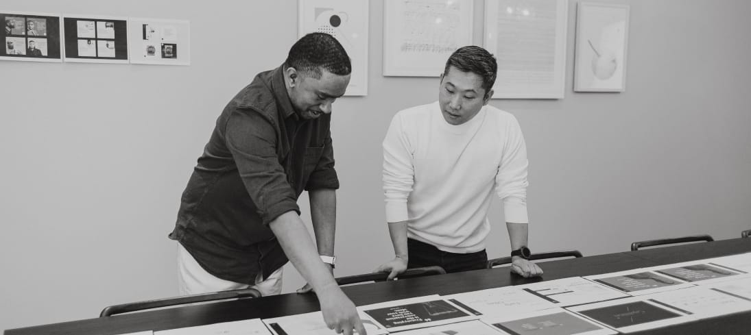Portfolio review session